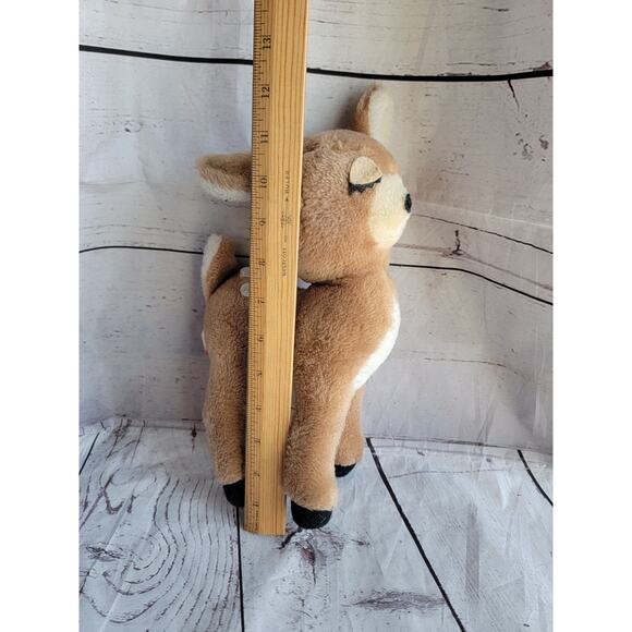 Vintage 1974 R Dakin Bambi Fawn Deer Stuffed Animal Plush 11" Sleepy Eyes Spots - Picture 8 of 8